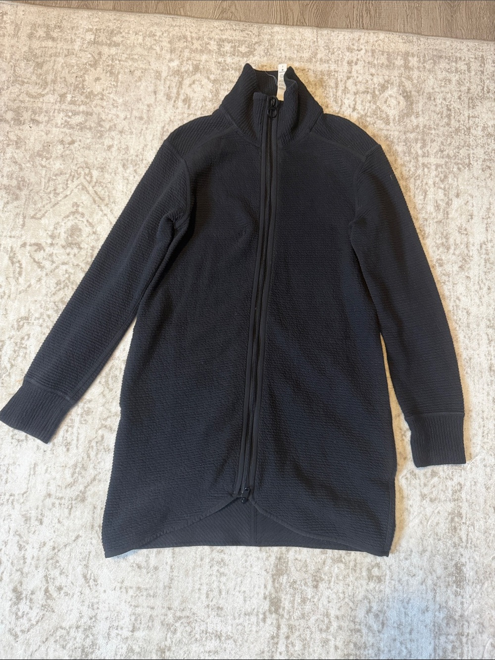 lululemon athletica Black Women's Sweater with Metal Logo